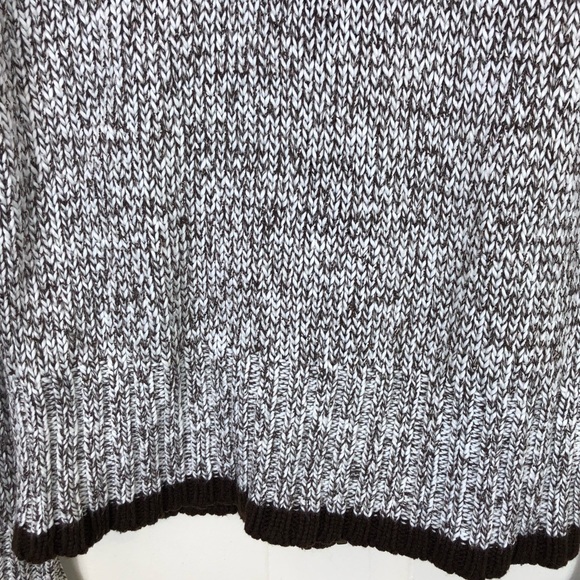 Cherokee Full Zip Knit Speckled Turtleneck Sweater Sz S - Picture 10 of 10